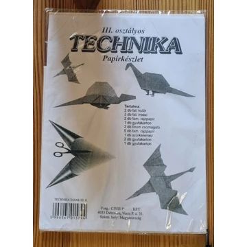 Technika tasak 3. oszt.