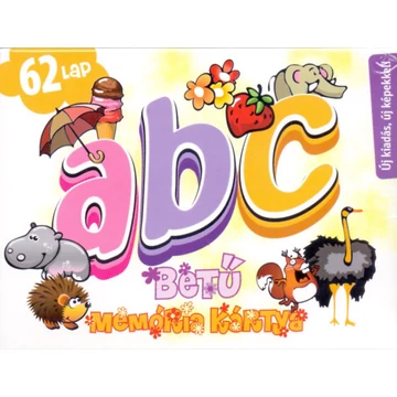 ABC betű memória kártyajáték - Cartamundi