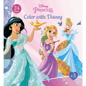 Disney Hercegnők 24 oldalas színezőfüzet