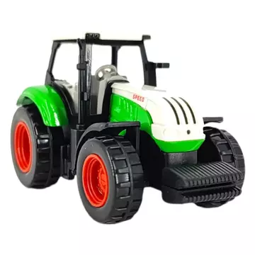 Játék traktor - zöld