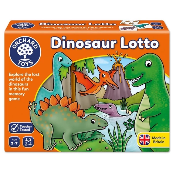 Dinoszaurusz lottó játék