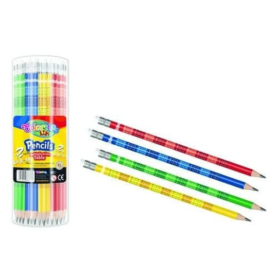 Grafitceruza radírral, Colorino Multiplication, szorzótáblás