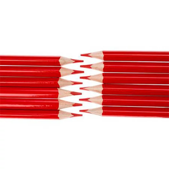Színes ceruza, Nebulo, háromszög test, piros