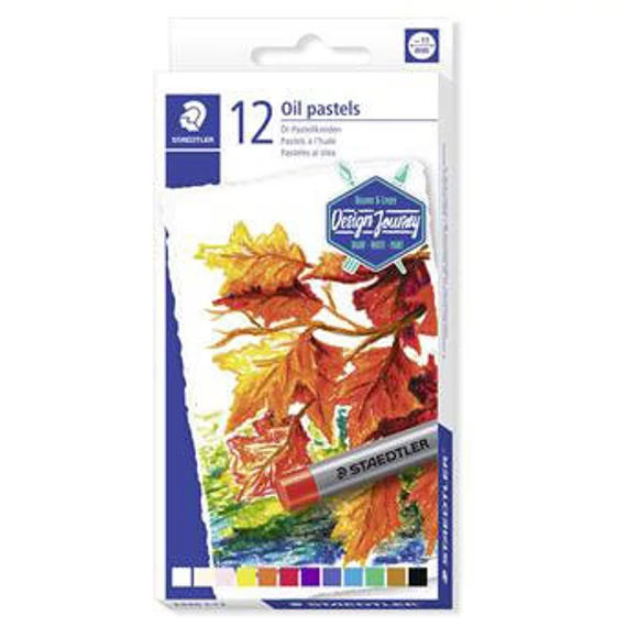 Olajpasztell kréta készlet, 12 db-os, Staedtler 2420