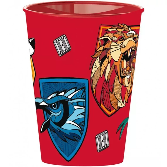Harry Potter pohár, műanyag, 260 ml, piros, 1 db