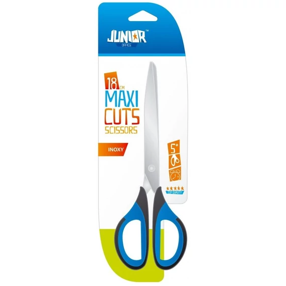 Olló, általános, 18 cm, Junior Maxi