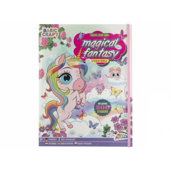 Magical Fantasy - Matricás könyv 200 matricával
