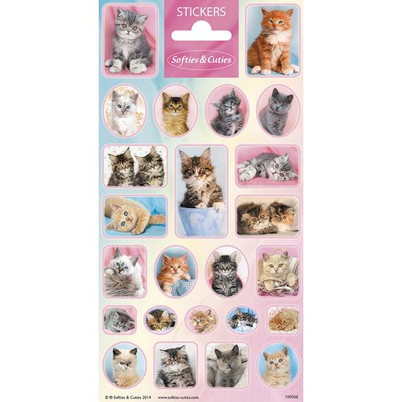 Softies & Cuties Stickers Cicás matricák Funny Products