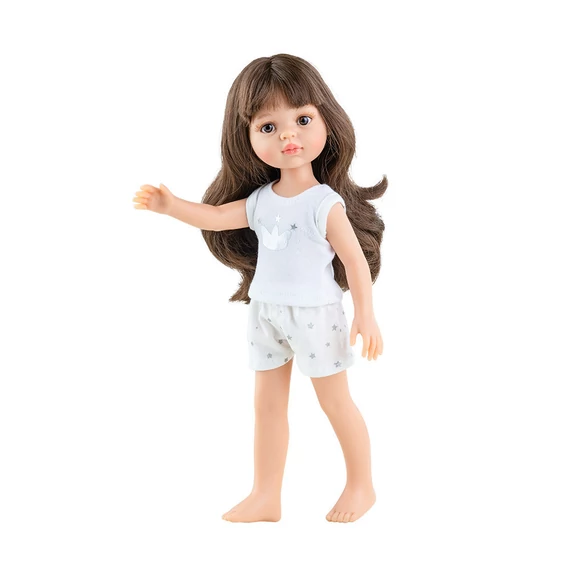 Játék hajasbaba Carol pizsamában 32cm Paola Reina