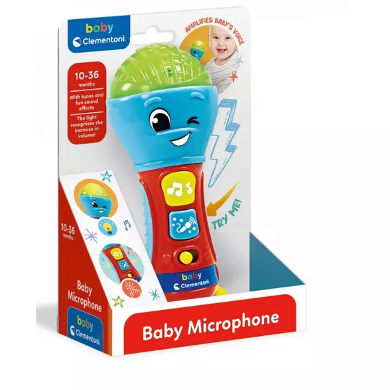 Baby Microphone - Első mikrofonom bébi játék - Clementoni