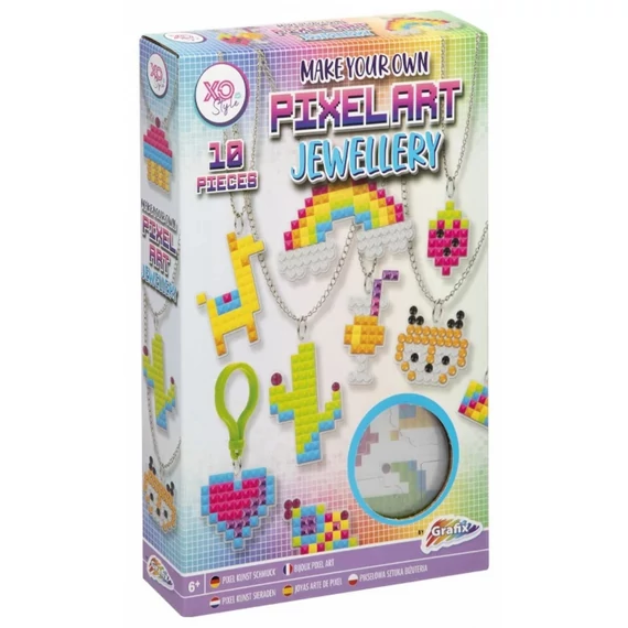 Pixel Art Jewellery - Készíts ékszereket, és kulcstartókat pixelekből