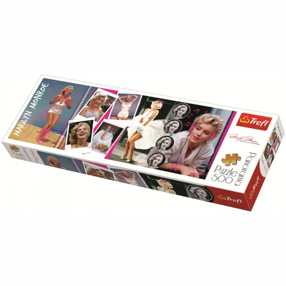Marilyn Monroe kollázs 500 db-os puzzle - Trefl