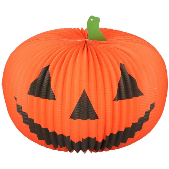 Halloween dekor papír tök 35 cm