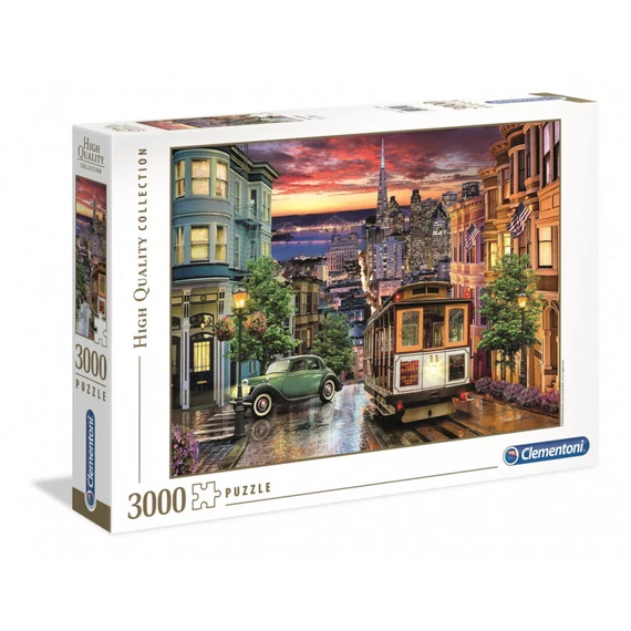 High Quality Collection - San Francisco 3000 db-os puzzle - Clementoni