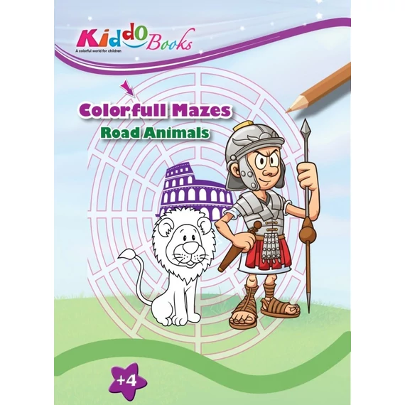 Labirintus készségfejlesztő Kiddo Books
