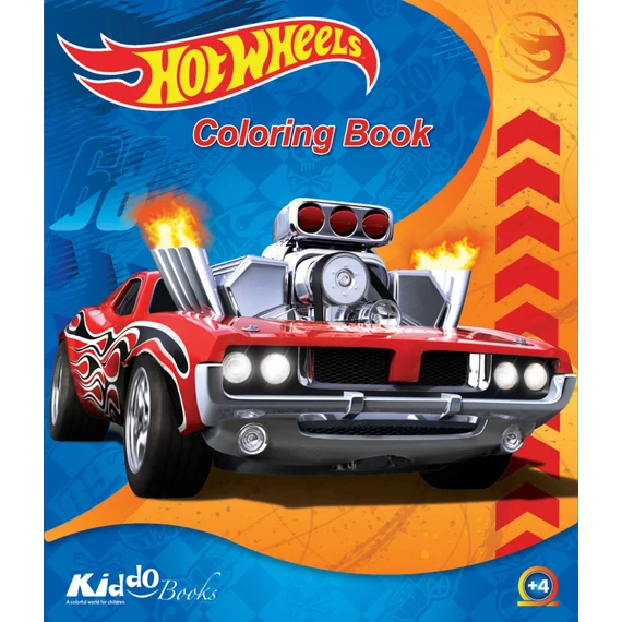 Hot Wheels színező füzet