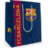 FC Barcelona ajándéktáska, 32x26x13cm, nagy, többféle