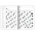 Dolce Blocco Secret Diary, napi tervező, B6, 2024, B6 Black Swirl
