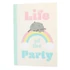 Pusheen cicás írószer szett, 8 db-os (notesz, írószerek, matrica) simítózáras tasakban, Life of the Party