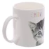 Cicás bögre, kerámia, 280 ml, MEOW, 1 db