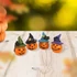 Halloween kalapos tökök 4db/cs